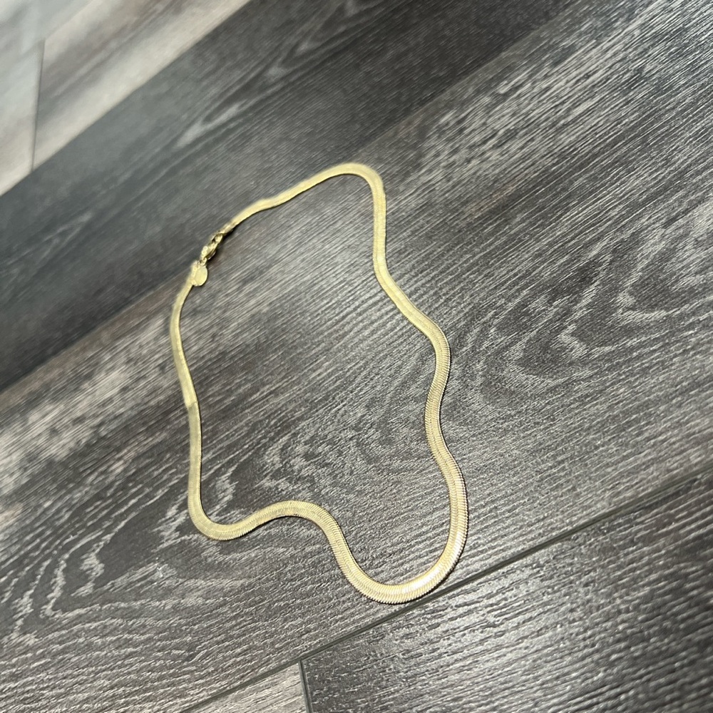 Vintage Flat Snake Chain